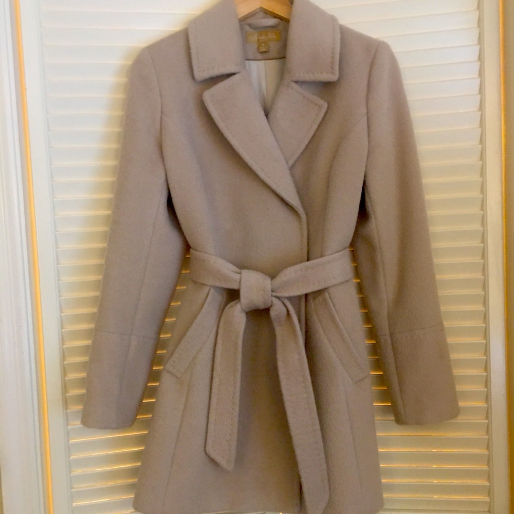 Katherine Kelly Alpaca/Wool Camel Coat